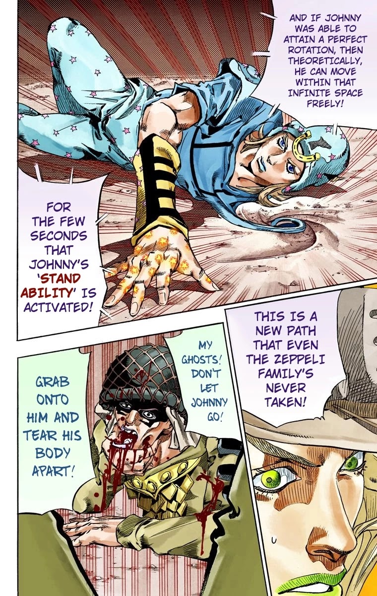 JoJo's Bizarre Adventure Part 7 - Steel Ball Run (Official Colored) chapter 59 page 15