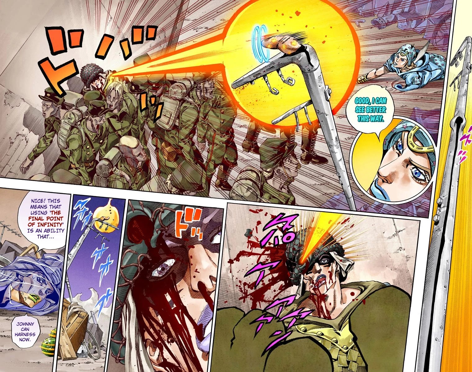 JoJo's Bizarre Adventure Part 7 - Steel Ball Run (Official Colored) chapter 59 page 19