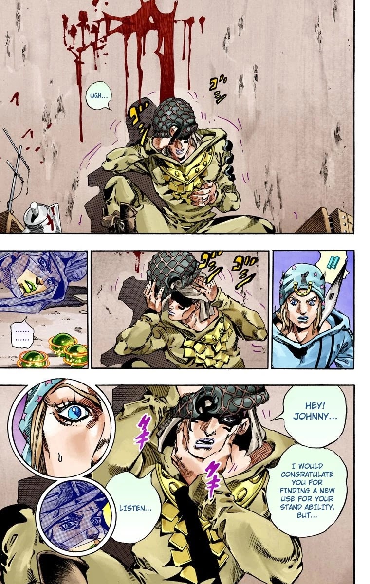 JoJo's Bizarre Adventure Part 7 - Steel Ball Run (Official Colored) chapter 59 page 21