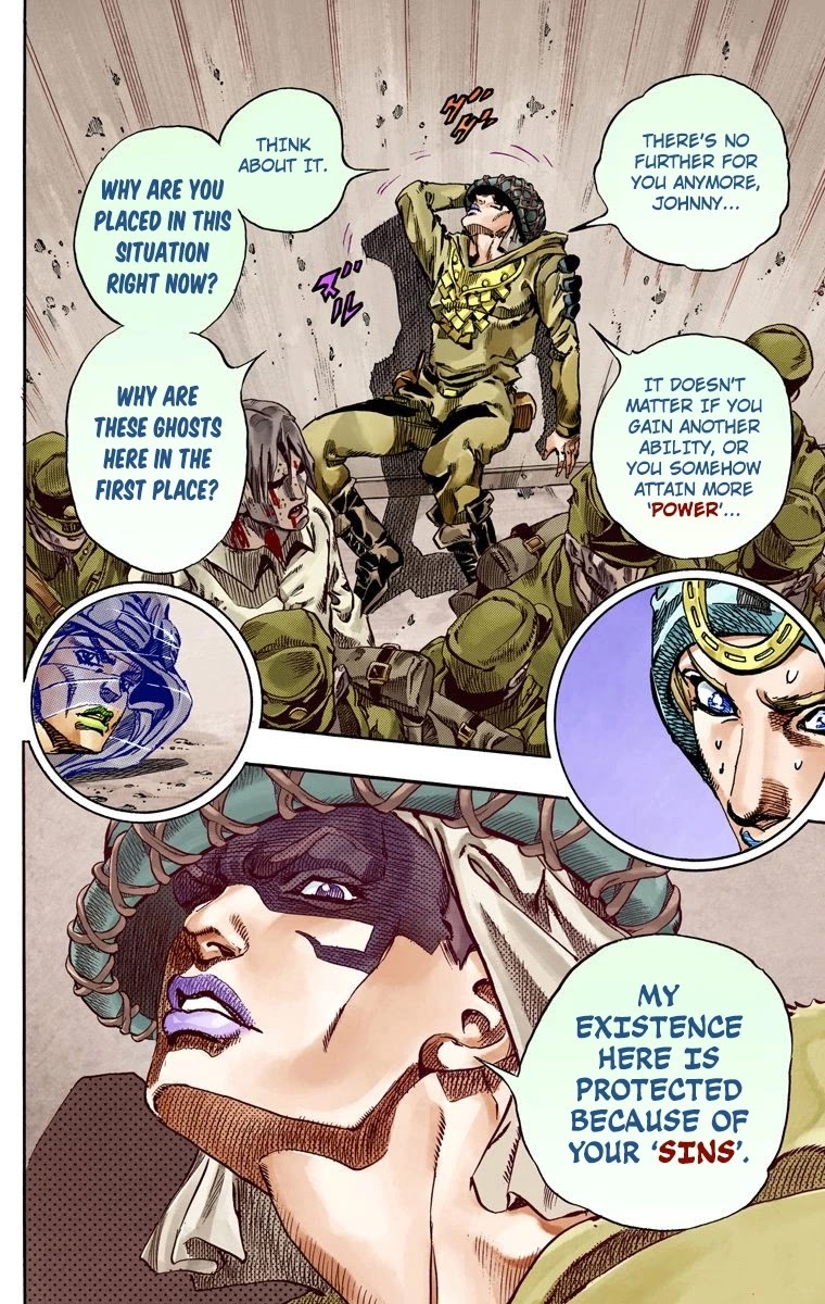 JoJo's Bizarre Adventure Part 7 - Steel Ball Run (Official Colored) chapter 59 page 22