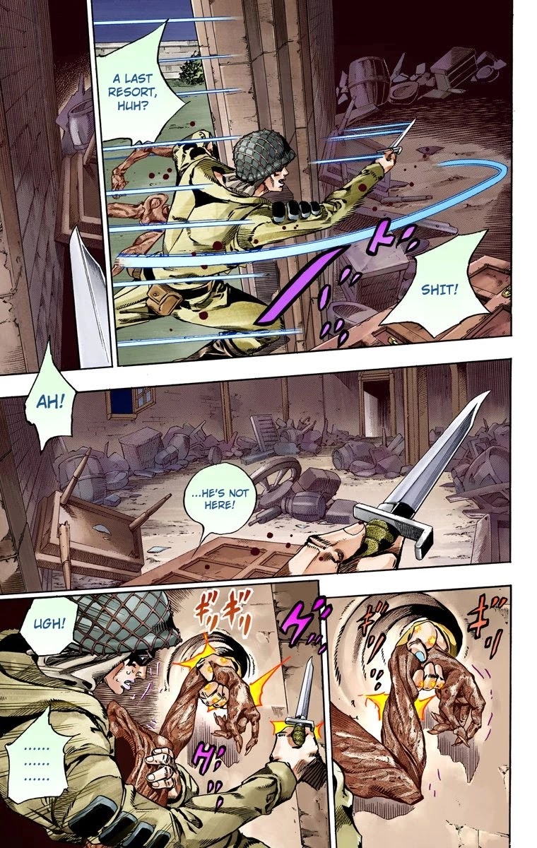 JoJo's Bizarre Adventure Part 7 - Steel Ball Run (Official Colored) chapter 59 page 30