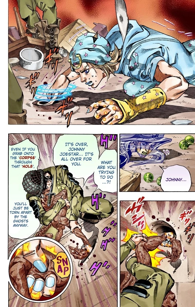 JoJo's Bizarre Adventure Part 7 - Steel Ball Run (Official Colored) chapter 59 page 31