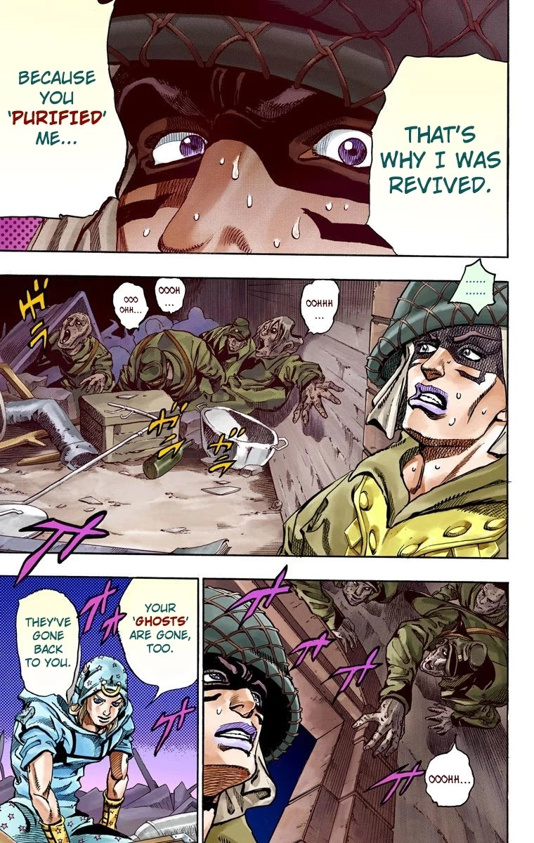 JoJo's Bizarre Adventure Part 7 - Steel Ball Run (Official Colored) chapter 59 page 43