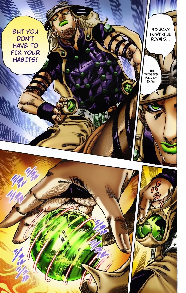 JoJo's Bizarre Adventure Part 7 - Steel Ball Run (Official Colored) chapter 6 page 17
