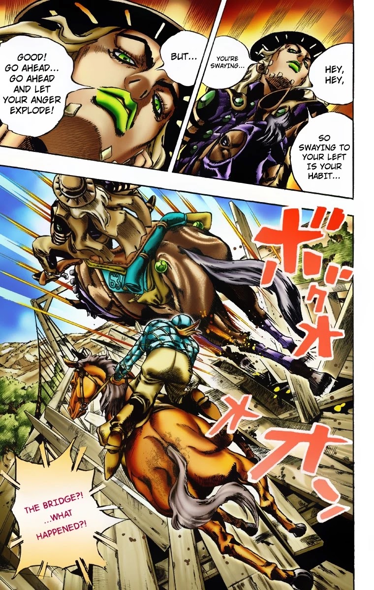 JoJo's Bizarre Adventure Part 7 - Steel Ball Run (Official Colored) chapter 6 page 20