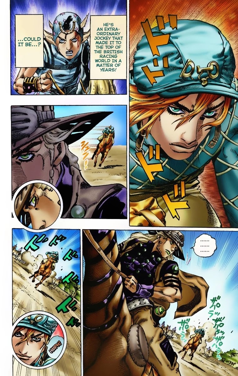 JoJo's Bizarre Adventure Part 7 - Steel Ball Run (Official Colored) chapter 6 page 6