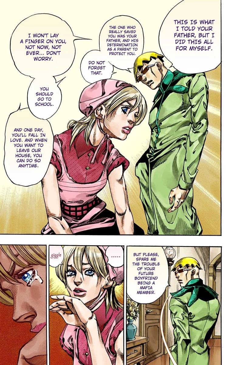 JoJo's Bizarre Adventure Part 7 - Steel Ball Run (Official Colored) chapter 61 page 10