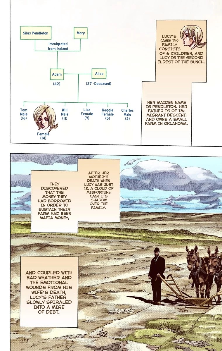 JoJo's Bizarre Adventure Part 7 - Steel Ball Run (Official Colored) chapter 61 page 3