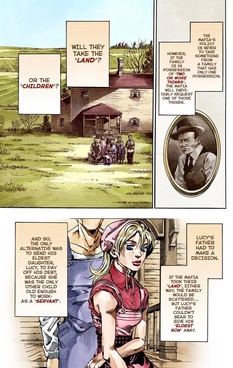 JoJo's Bizarre Adventure Part 7 - Steel Ball Run (Official Colored) chapter 61 page 4