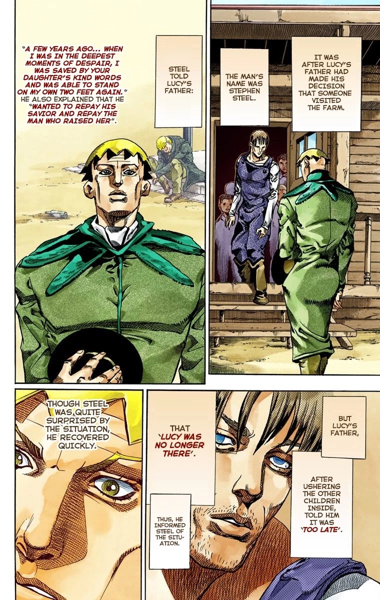 JoJo's Bizarre Adventure Part 7 - Steel Ball Run (Official Colored) chapter 61 page 5