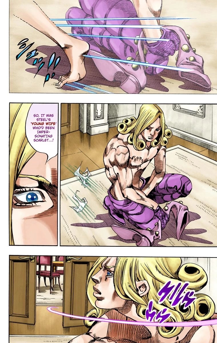 JoJo's Bizarre Adventure Part 7 - Steel Ball Run (Official Colored) chapter 62 page 12