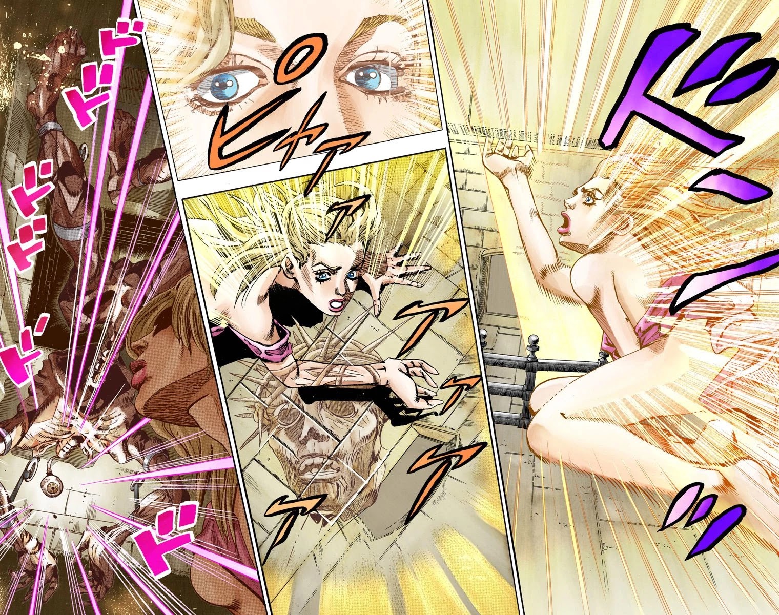 JoJo's Bizarre Adventure Part 7 - Steel Ball Run (Official Colored) chapter 62 page 19