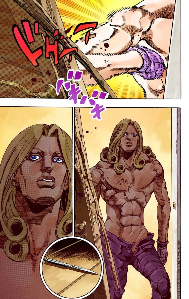 JoJo's Bizarre Adventure Part 7 - Steel Ball Run (Official Colored) chapter 62 page 22