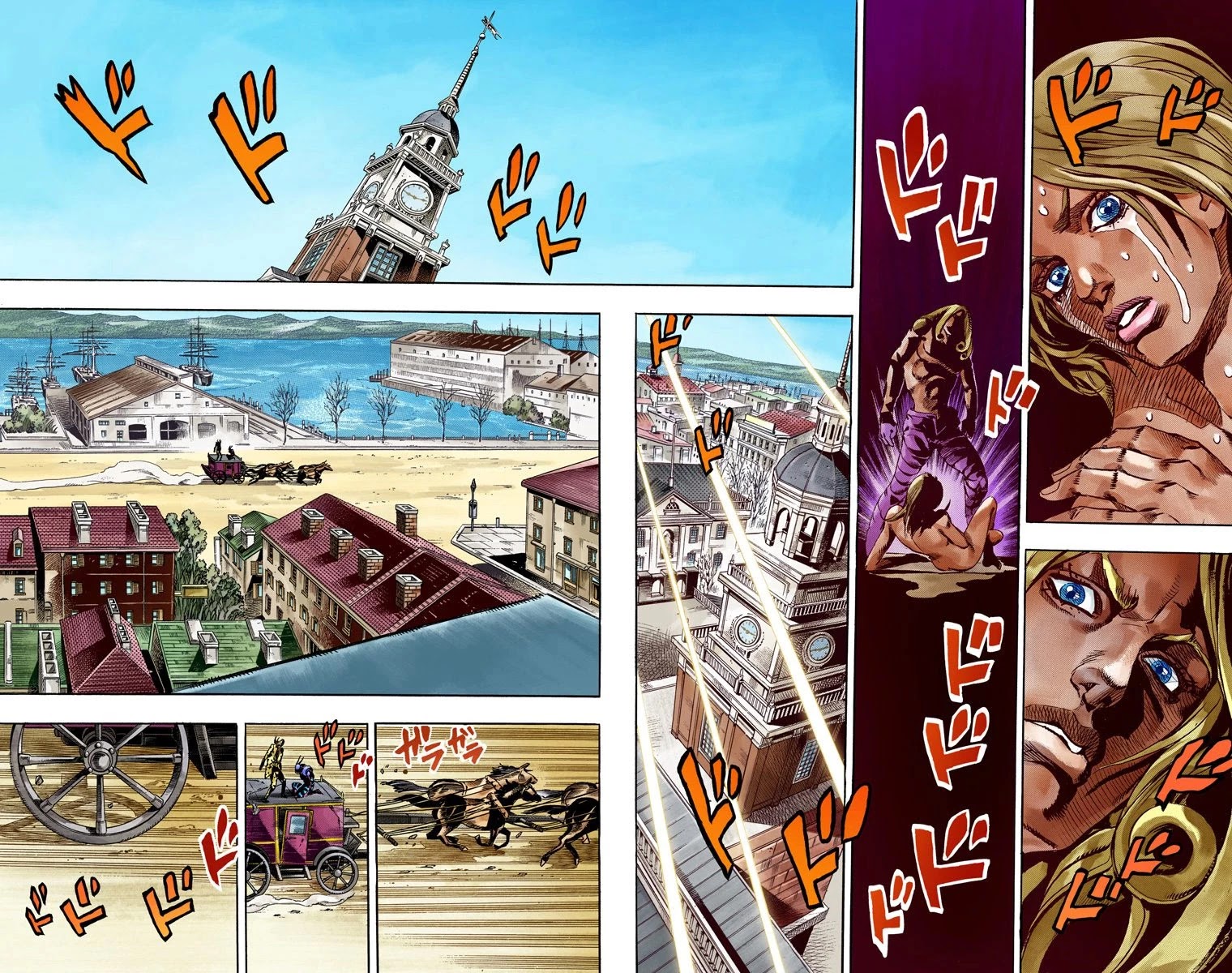 JoJo's Bizarre Adventure Part 7 - Steel Ball Run (Official Colored) chapter 62 page 31