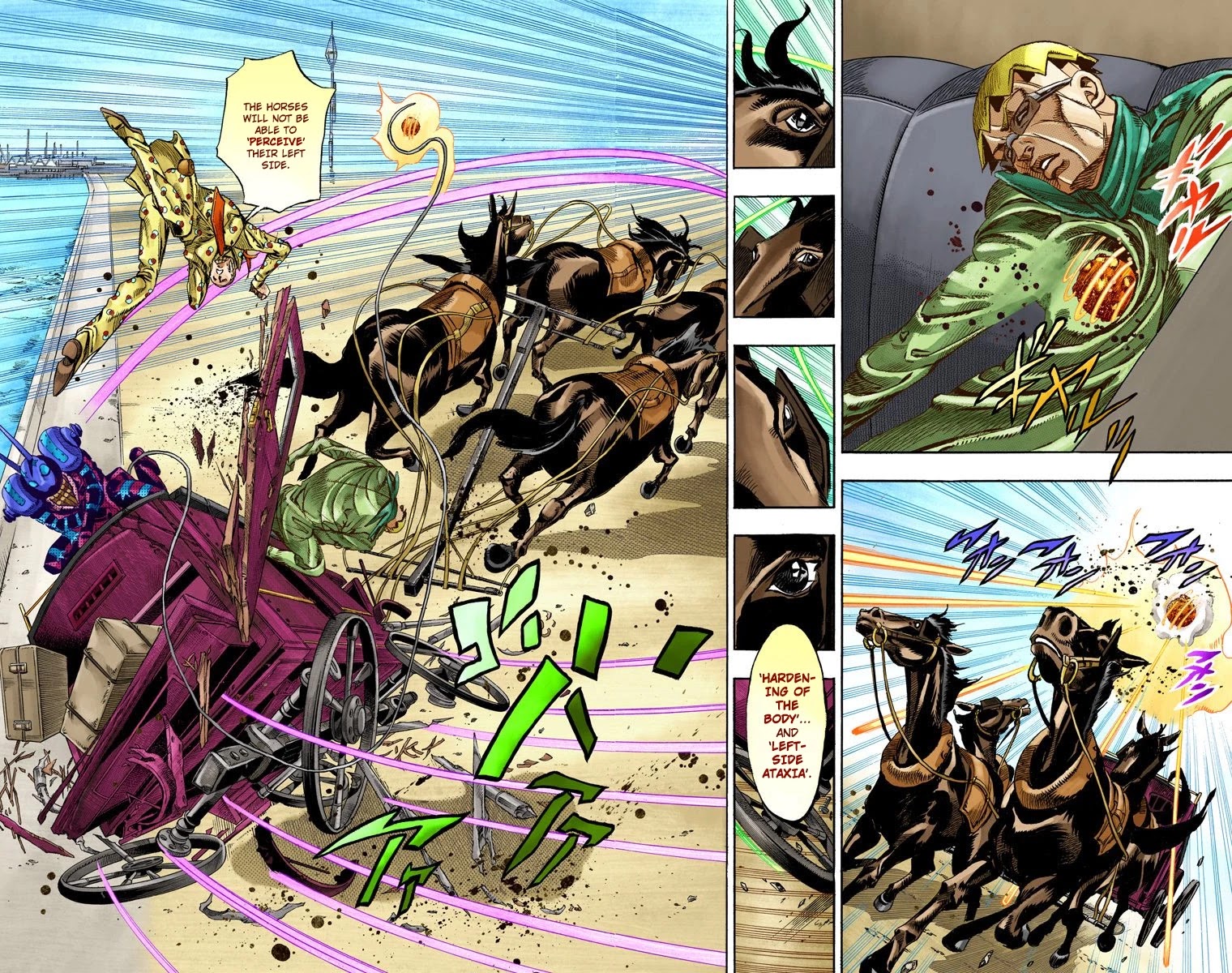 JoJo's Bizarre Adventure Part 7 - Steel Ball Run (Official Colored) chapter 62 page 38