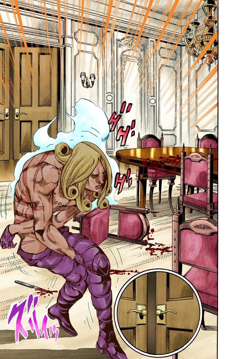 JoJo's Bizarre Adventure Part 7 - Steel Ball Run (Official Colored) chapter 62 page 7