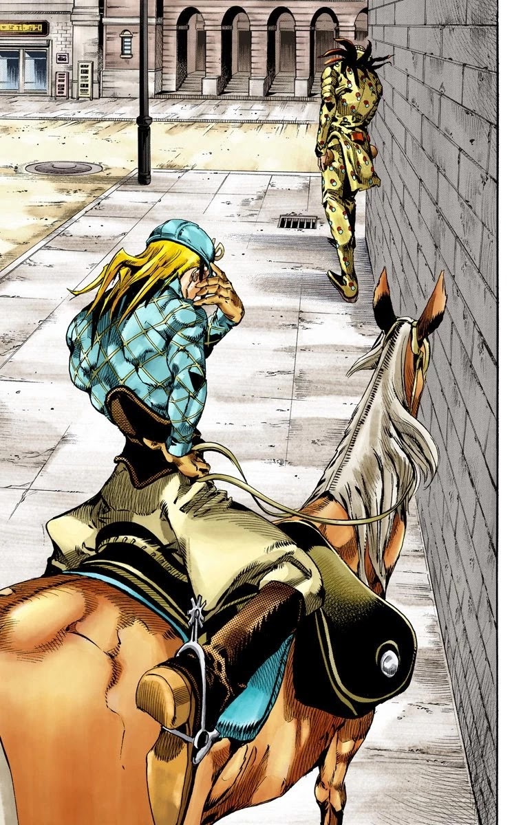 JoJo's Bizarre Adventure Part 7 - Steel Ball Run (Official Colored) chapter 66 page 37