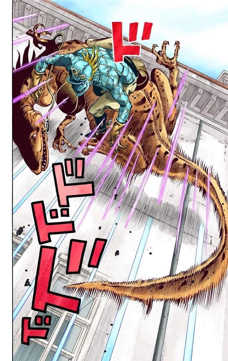 JoJo's Bizarre Adventure Part 7 - Steel Ball Run (Official Colored) chapter 68 page 11