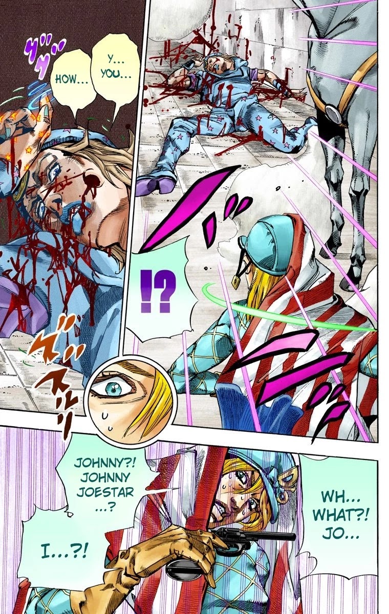 JoJo's Bizarre Adventure Part 7 - Steel Ball Run (Official Colored) chapter 68 page 19
