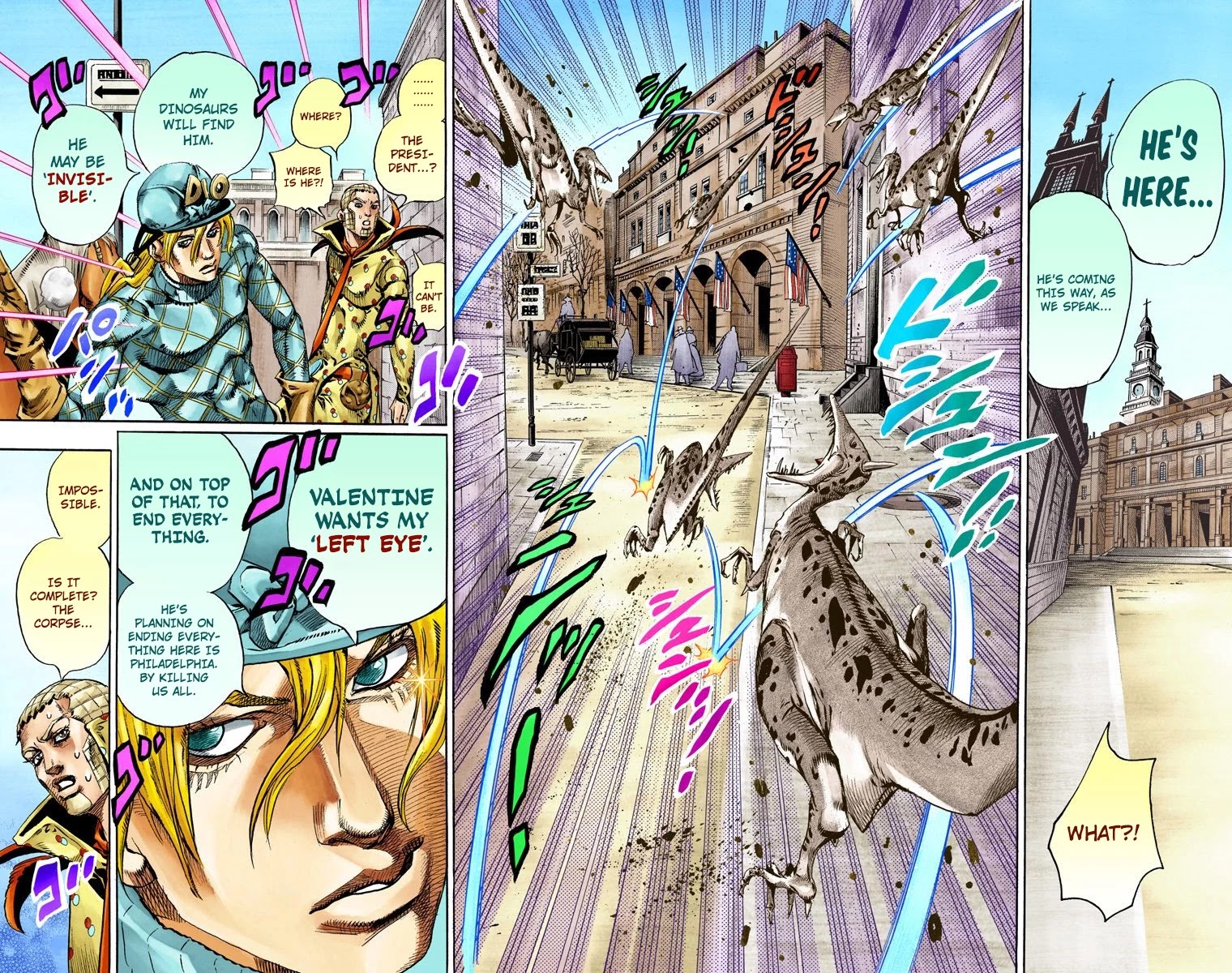 JoJo's Bizarre Adventure Part 7 - Steel Ball Run (Official Colored) chapter 68 page 27