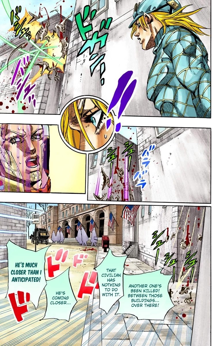JoJo's Bizarre Adventure Part 7 - Steel Ball Run (Official Colored) chapter 68 page 31