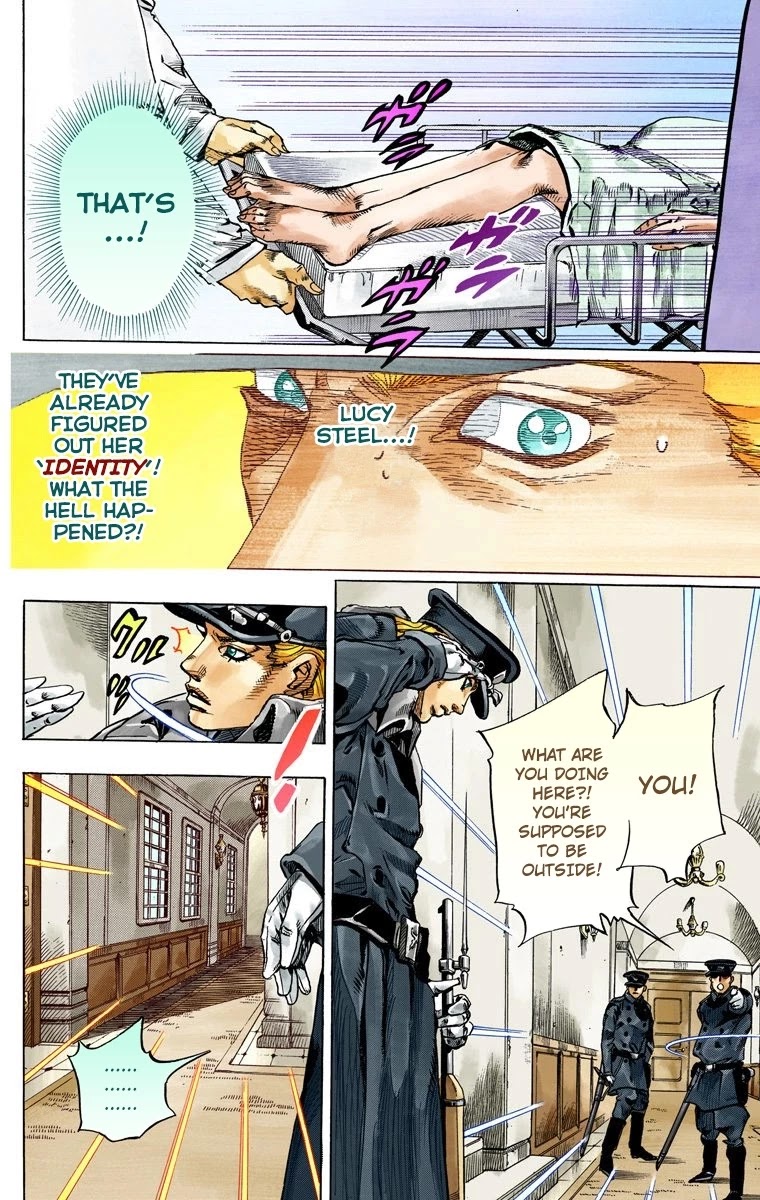 JoJo's Bizarre Adventure Part 7 - Steel Ball Run (Official Colored) chapter 68 page 4