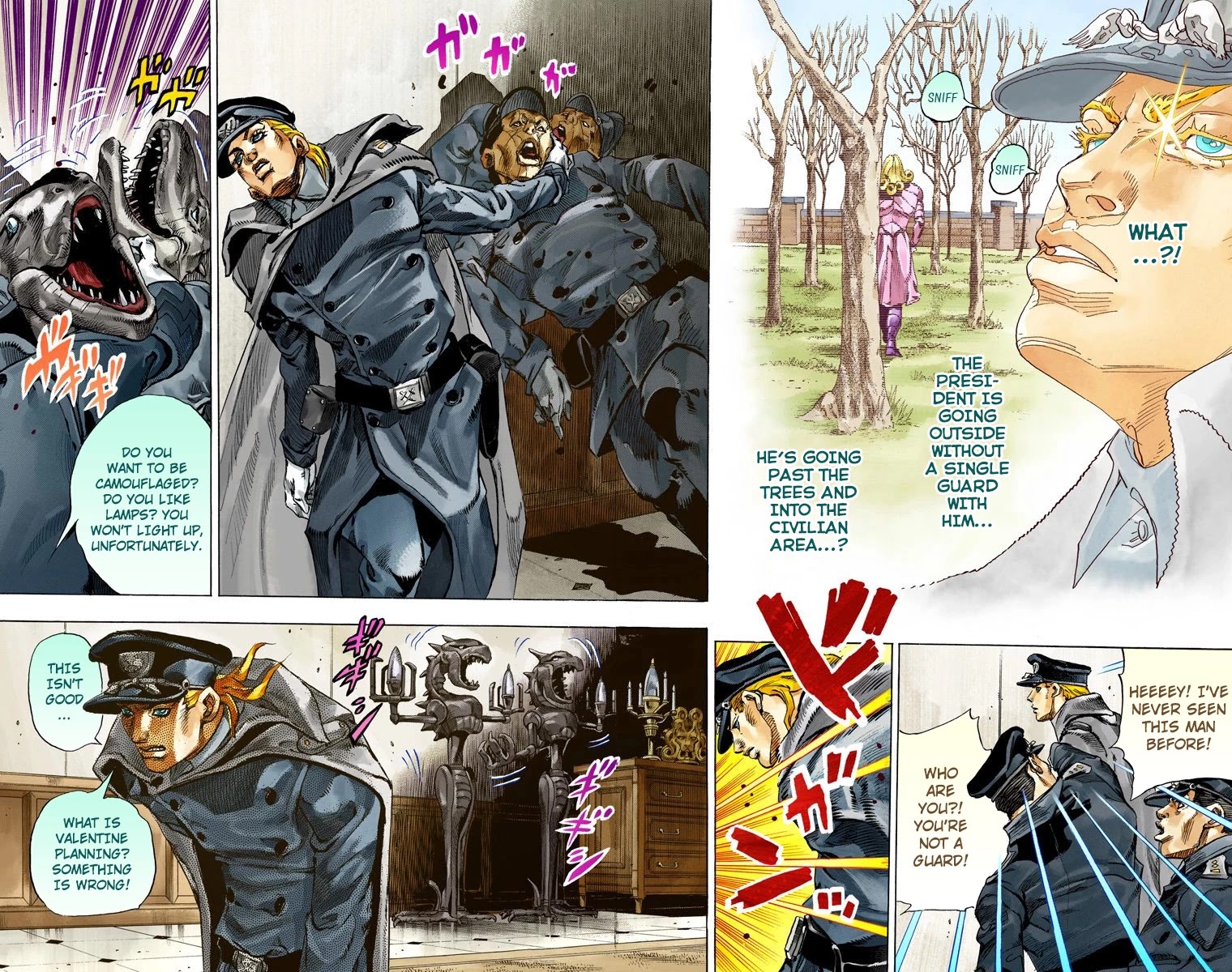 JoJo's Bizarre Adventure Part 7 - Steel Ball Run (Official Colored) chapter 68 page 6