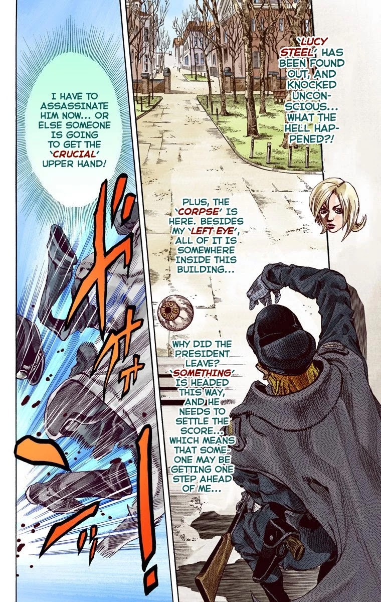 JoJo's Bizarre Adventure Part 7 - Steel Ball Run (Official Colored) chapter 68 page 7