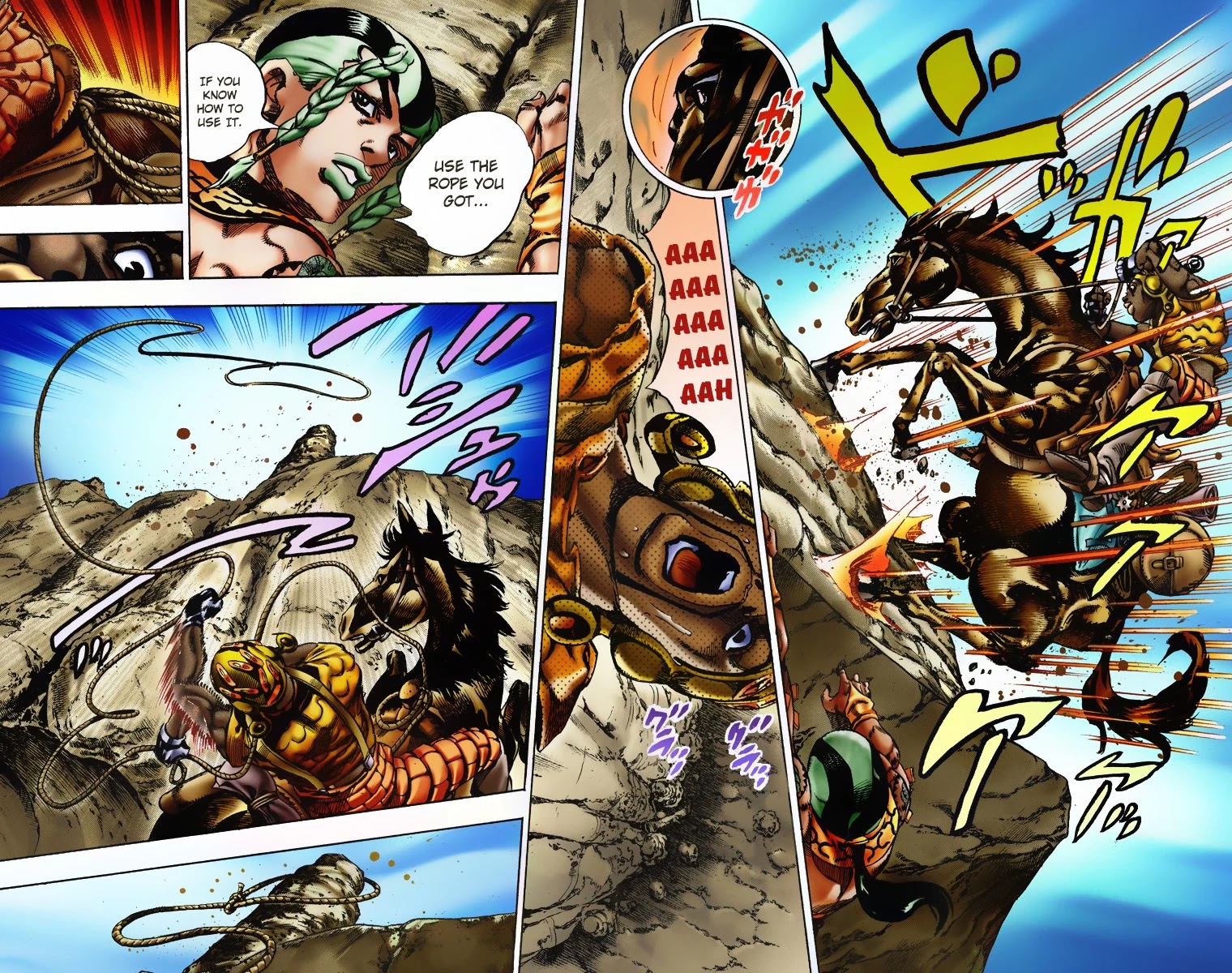 JoJo's Bizarre Adventure Part 7 - Steel Ball Run (Official Colored) chapter 7 page 11