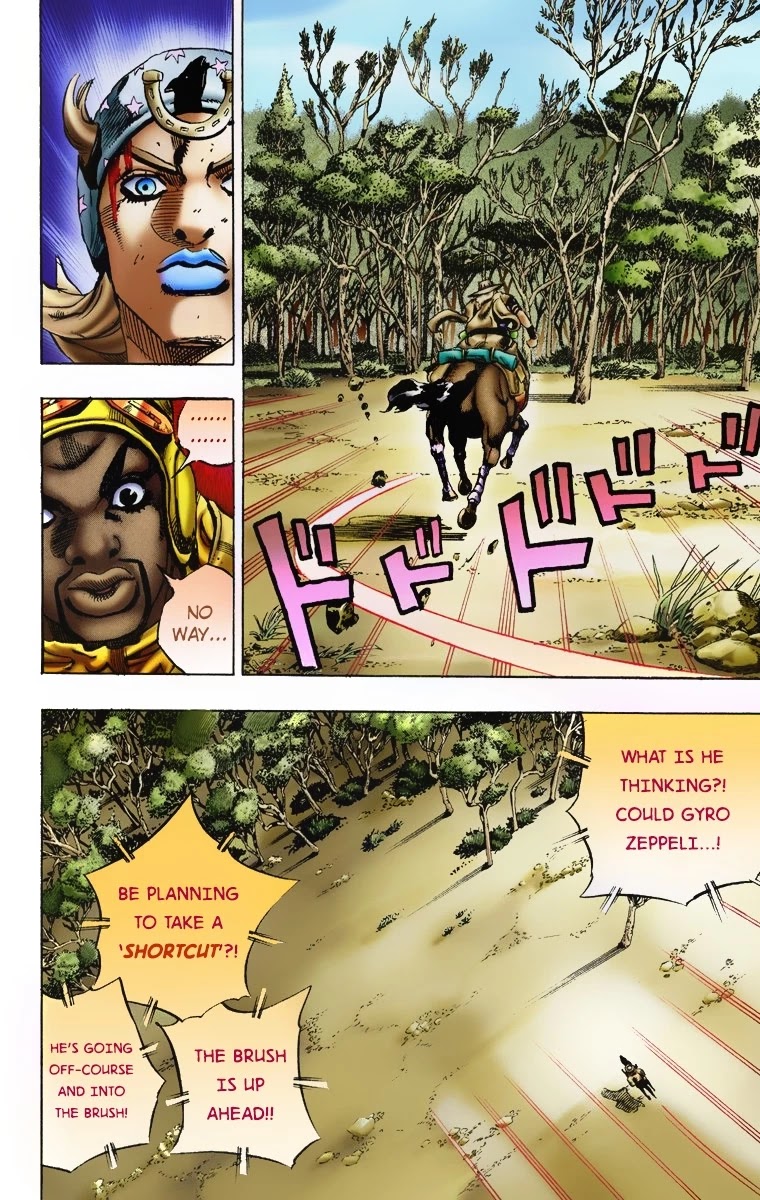 JoJo's Bizarre Adventure Part 7 - Steel Ball Run (Official Colored) chapter 7 page 18