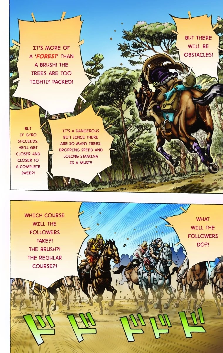 JoJo's Bizarre Adventure Part 7 - Steel Ball Run (Official Colored) chapter 7 page 20
