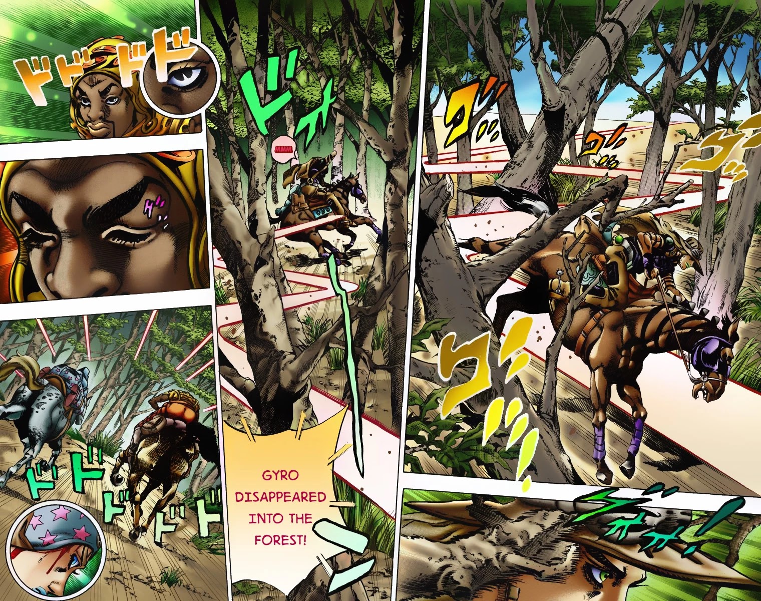 JoJo's Bizarre Adventure Part 7 - Steel Ball Run (Official Colored) chapter 7 page 23