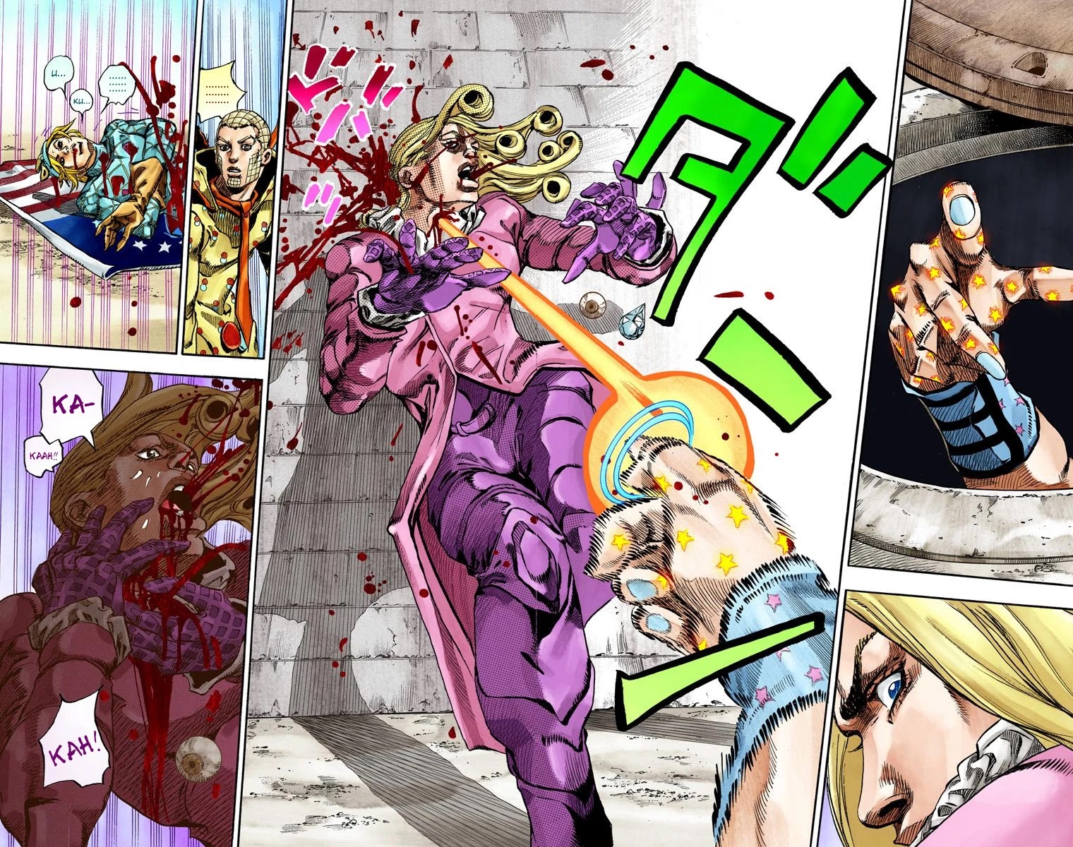 JoJo's Bizarre Adventure Part 7 - Steel Ball Run (Official Colored) chapter 70 page 10