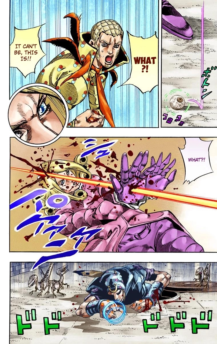 JoJo's Bizarre Adventure Part 7 - Steel Ball Run (Official Colored) chapter 70 page 11