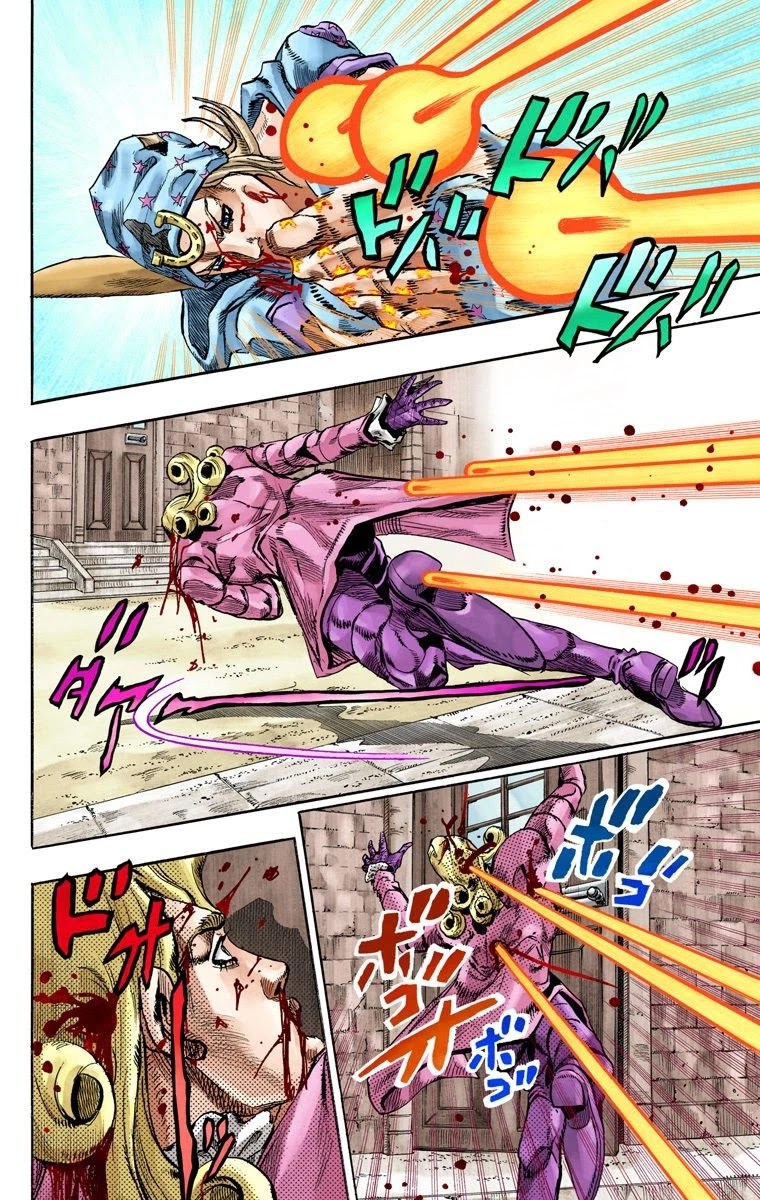 JoJo's Bizarre Adventure Part 7 - Steel Ball Run (Official Colored) chapter 70 page 15