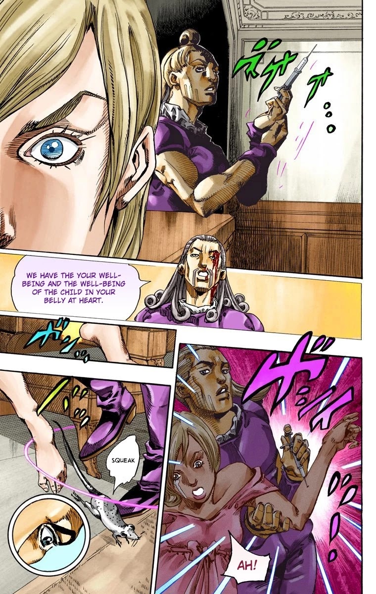 JoJo's Bizarre Adventure Part 7 - Steel Ball Run (Official Colored) chapter 71 page 20