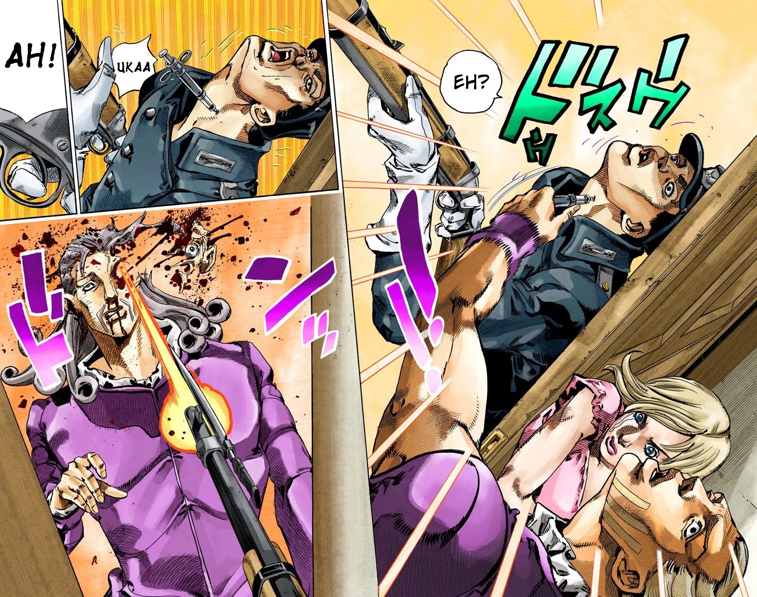 JoJo's Bizarre Adventure Part 7 - Steel Ball Run (Official Colored) chapter 71 page 22