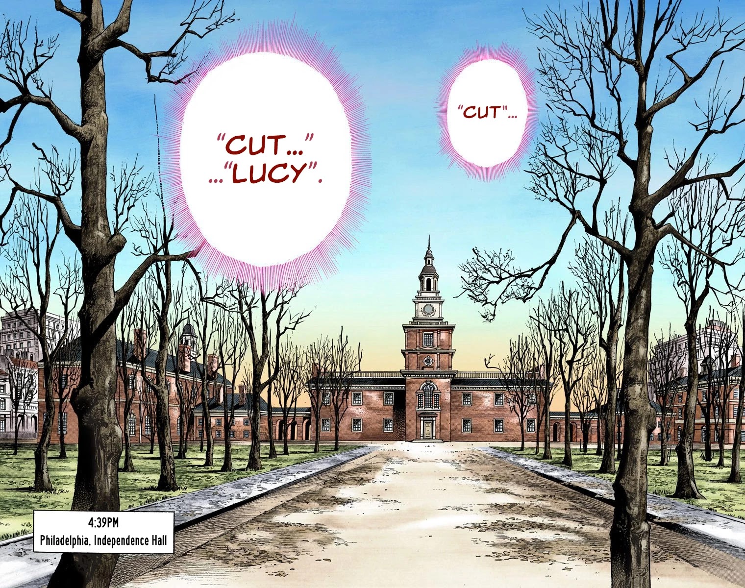 JoJo's Bizarre Adventure Part 7 - Steel Ball Run (Official Colored) chapter 71 page 3