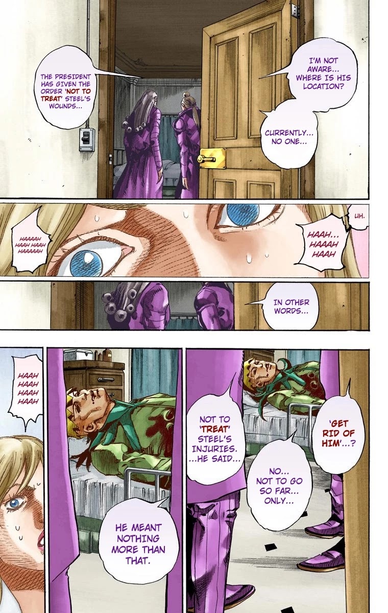 JoJo's Bizarre Adventure Part 7 - Steel Ball Run (Official Colored) chapter 71 page 5