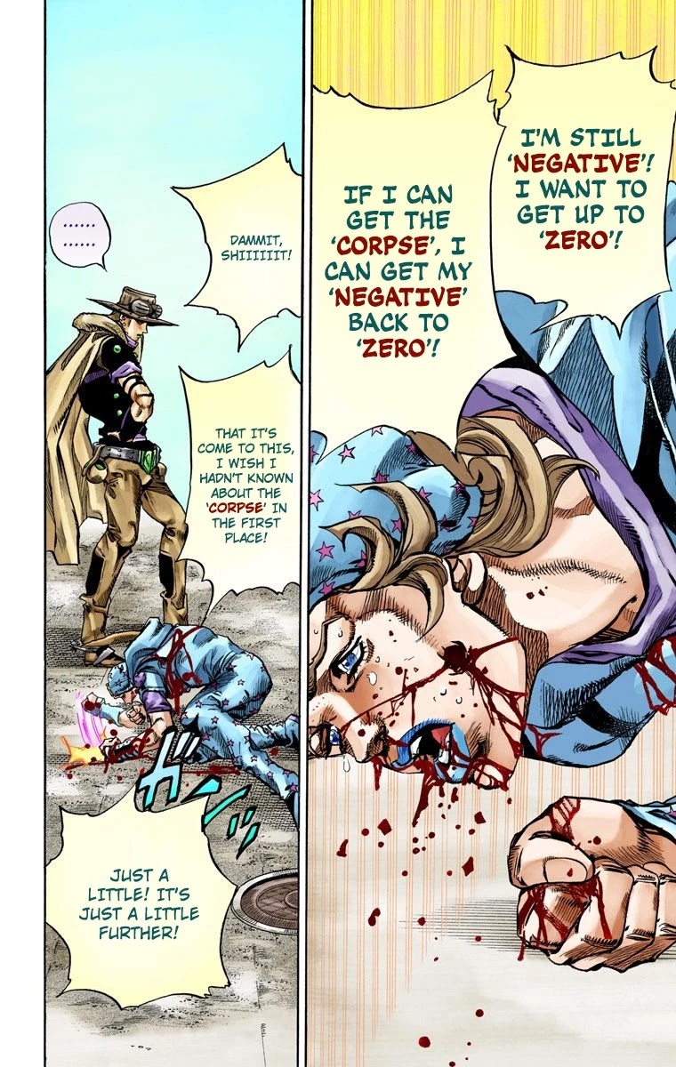 JoJo's Bizarre Adventure Part 7 - Steel Ball Run (Official Colored) chapter 72 page 16