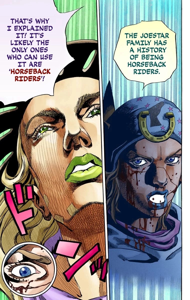 JoJo's Bizarre Adventure Part 7 - Steel Ball Run (Official Colored) chapter 72 page 22