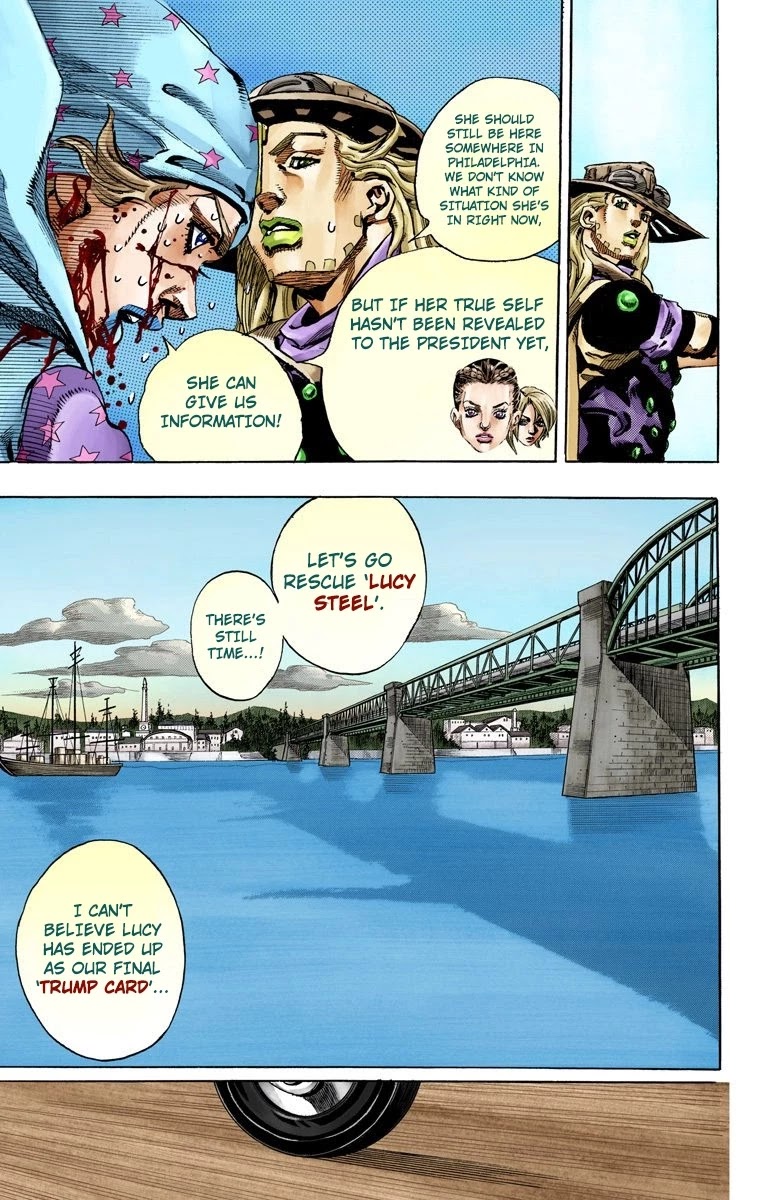 JoJo's Bizarre Adventure Part 7 - Steel Ball Run (Official Colored) chapter 72 page 24