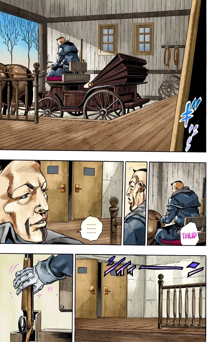 JoJo's Bizarre Adventure Part 7 - Steel Ball Run (Official Colored) chapter 72 page 26