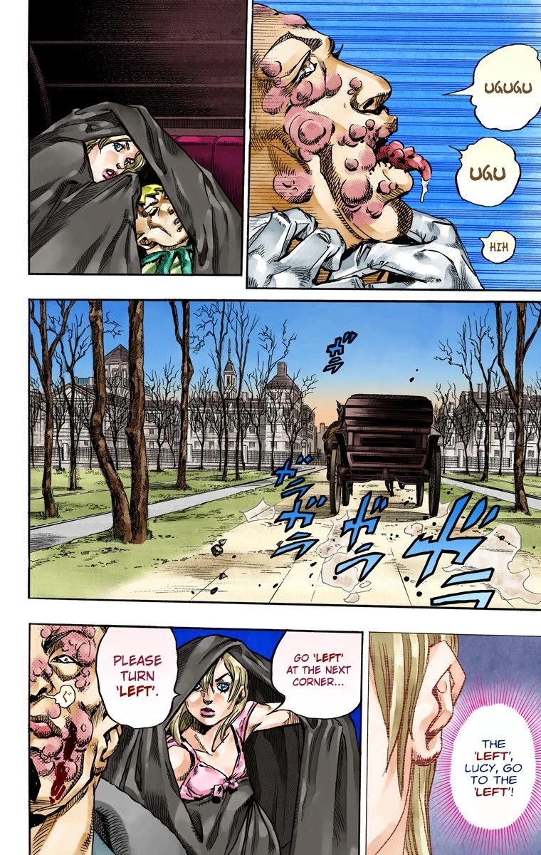 JoJo's Bizarre Adventure Part 7 - Steel Ball Run (Official Colored) chapter 72 page 37