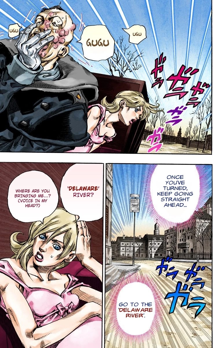 JoJo's Bizarre Adventure Part 7 - Steel Ball Run (Official Colored) chapter 72 page 38