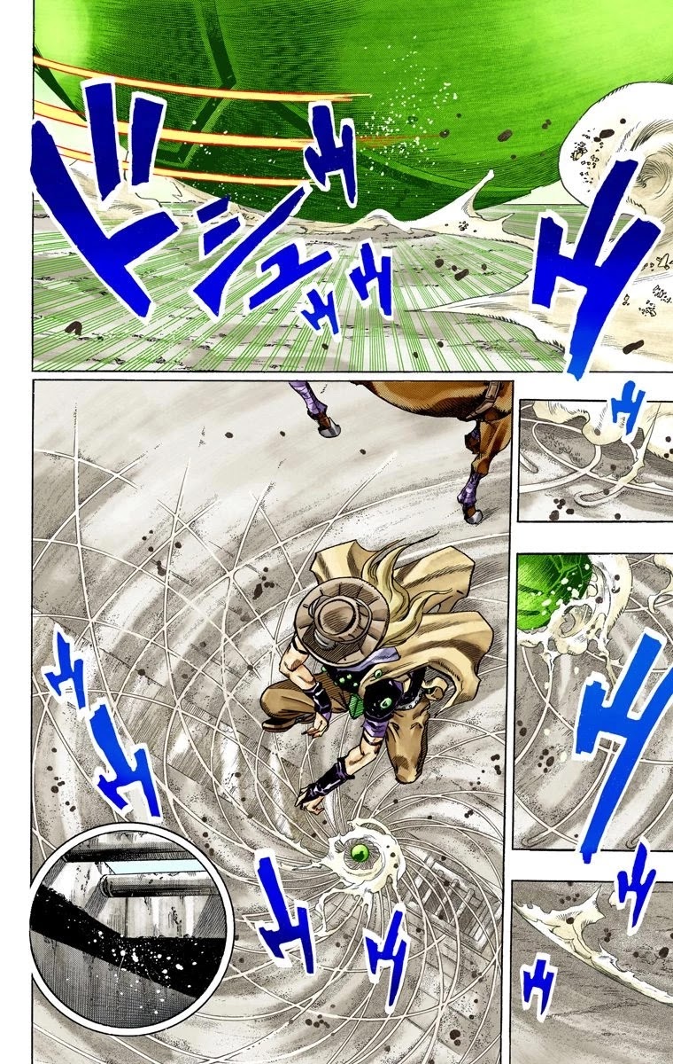 JoJo's Bizarre Adventure Part 7 - Steel Ball Run (Official Colored) chapter 72 page 4