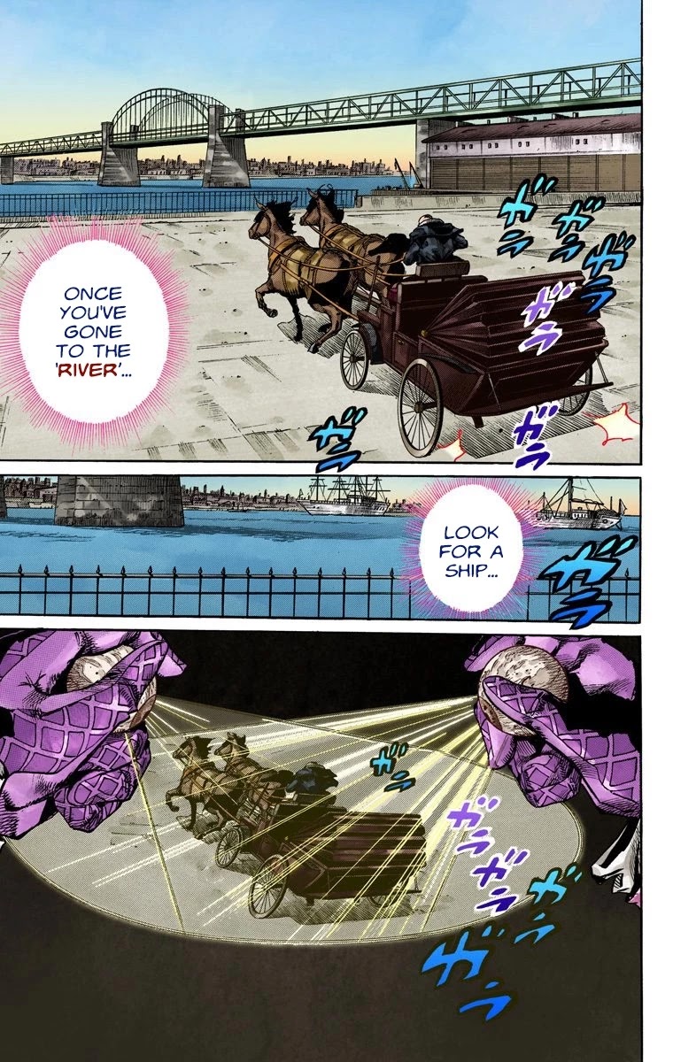 JoJo's Bizarre Adventure Part 7 - Steel Ball Run (Official Colored) chapter 72 page 40