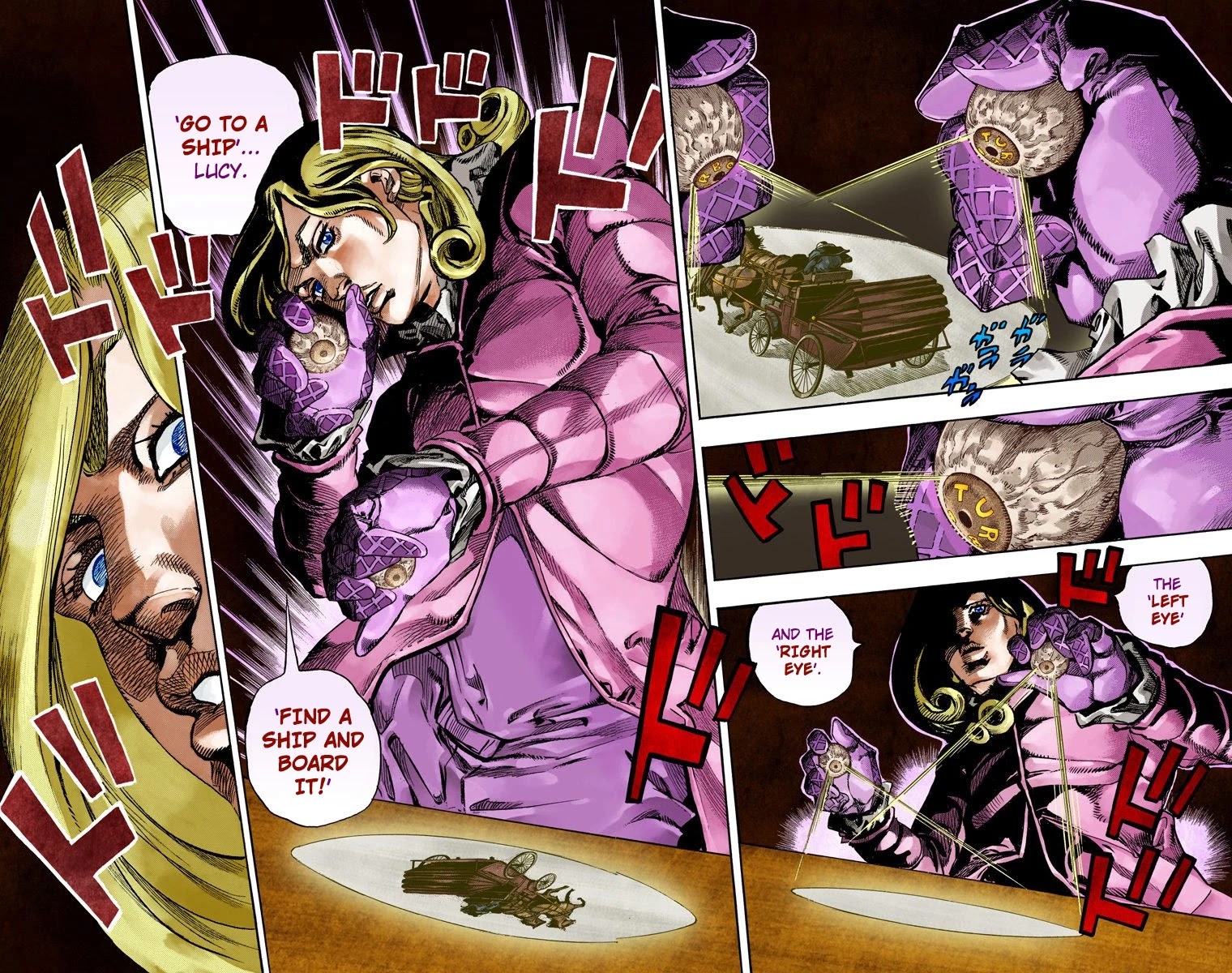 JoJo's Bizarre Adventure Part 7 - Steel Ball Run (Official Colored) chapter 72 page 41