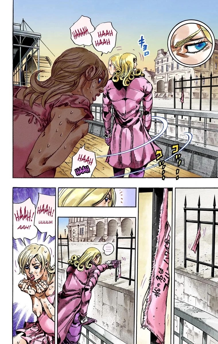 JoJo's Bizarre Adventure Part 7 - Steel Ball Run (Official Colored) chapter 73 page 10