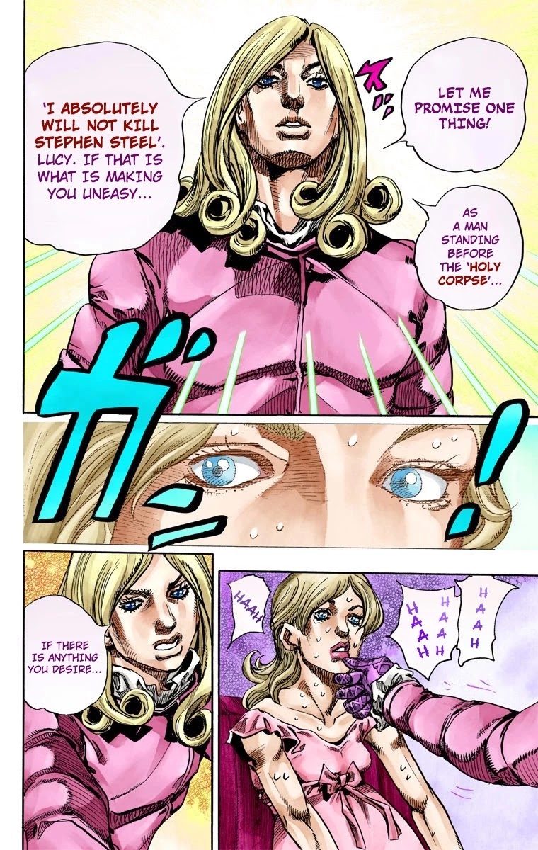 JoJo's Bizarre Adventure Part 7 - Steel Ball Run (Official Colored) chapter 73 page 12
